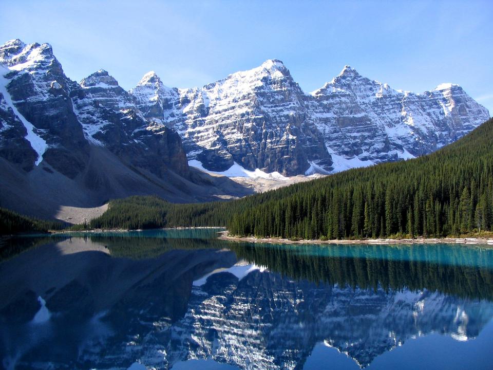 Free download high resolution image - free image free photo free stock image public domain picture  Moraine Lake Banff National Park - Alberta Canada