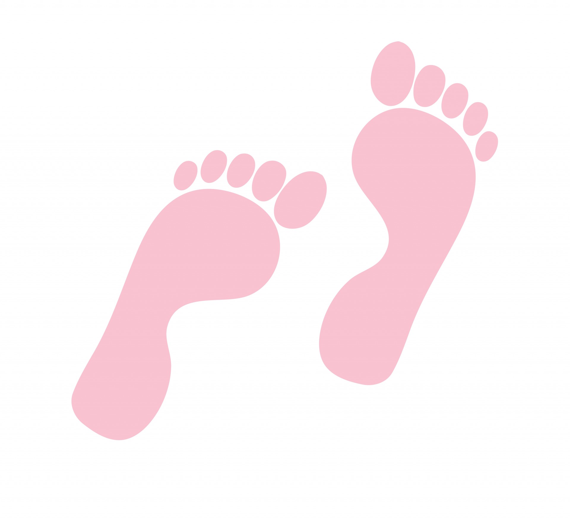 Free download high resolution image - free image free photo free stock image public domain picture -Footprints Pink Clipart