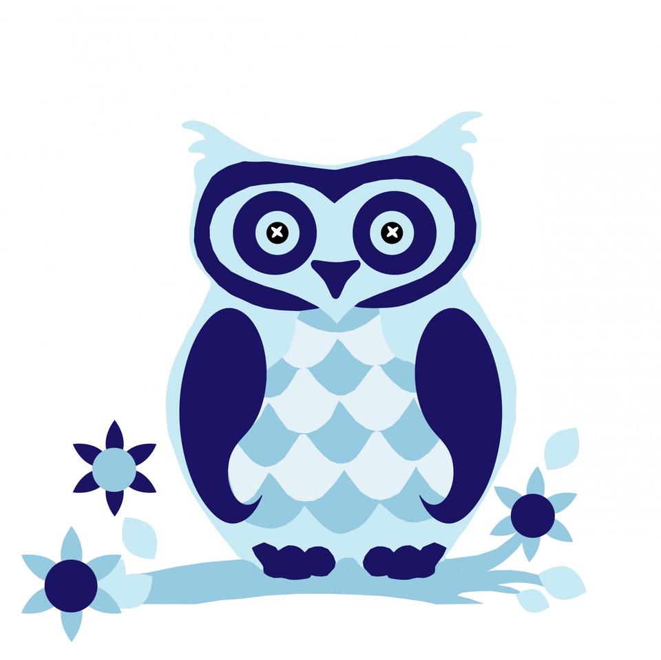 Free download high resolution image - free image free photo free stock image public domain picture  Owl Clipart Cute Blue