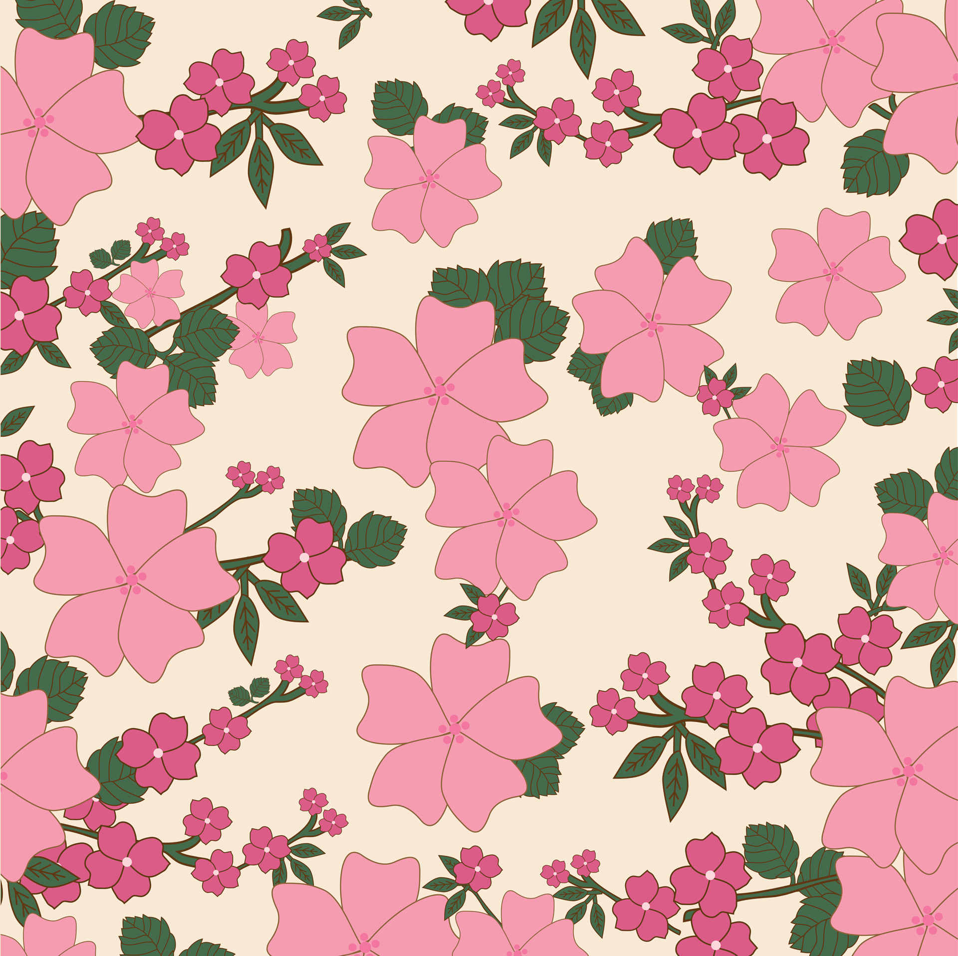 Free download high resolution image - free image free photo free stock image public domain picture -Vintage Floral Wallpaper Background