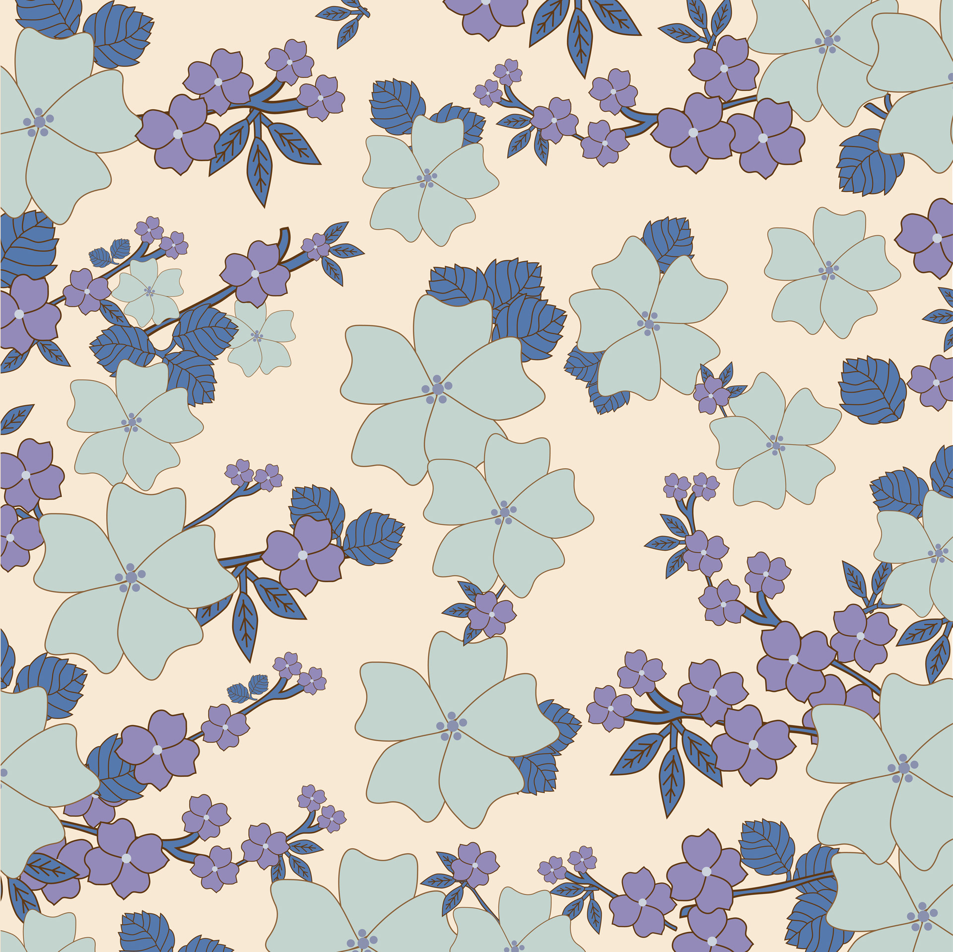 Free download high resolution image - free image free photo free stock image public domain picture -Vintage Floral Wallpaper Background