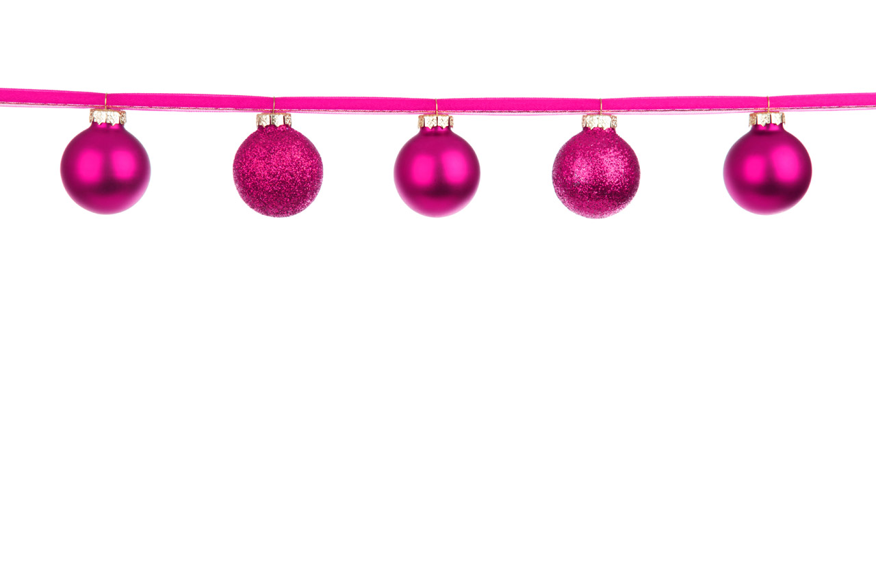 Free download high resolution image - free image free photo free stock image public domain picture -Pink Baubles On A Ribbon