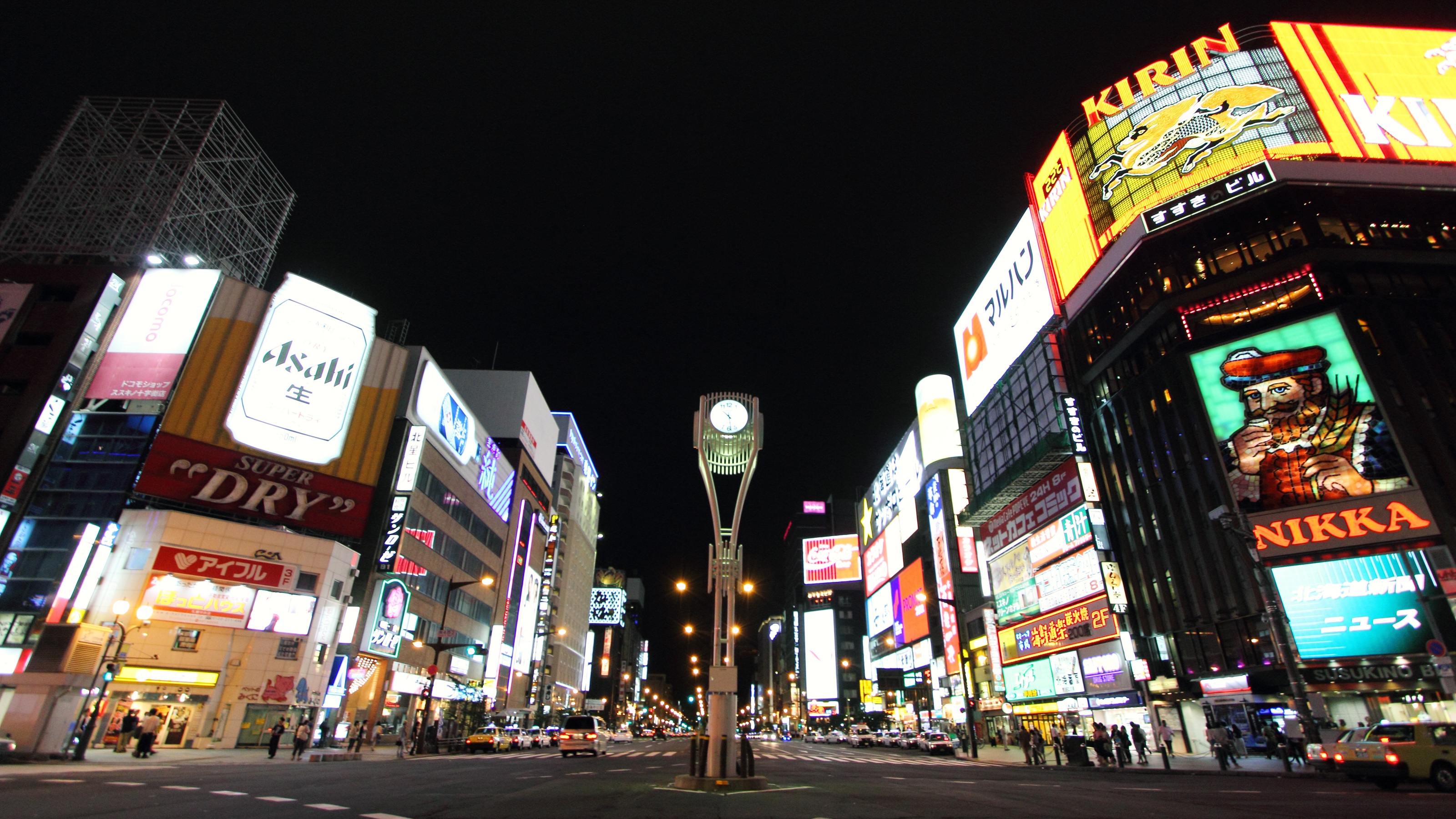 Free download high resolution image - free image free photo free stock image public domain picture -Sapporo Susukino Street Hokkaido