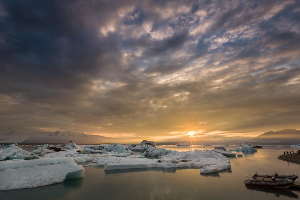 Free download high resolution image - free image free photo free stock image public domain picture  The sun sets over the famous glacier lagoon