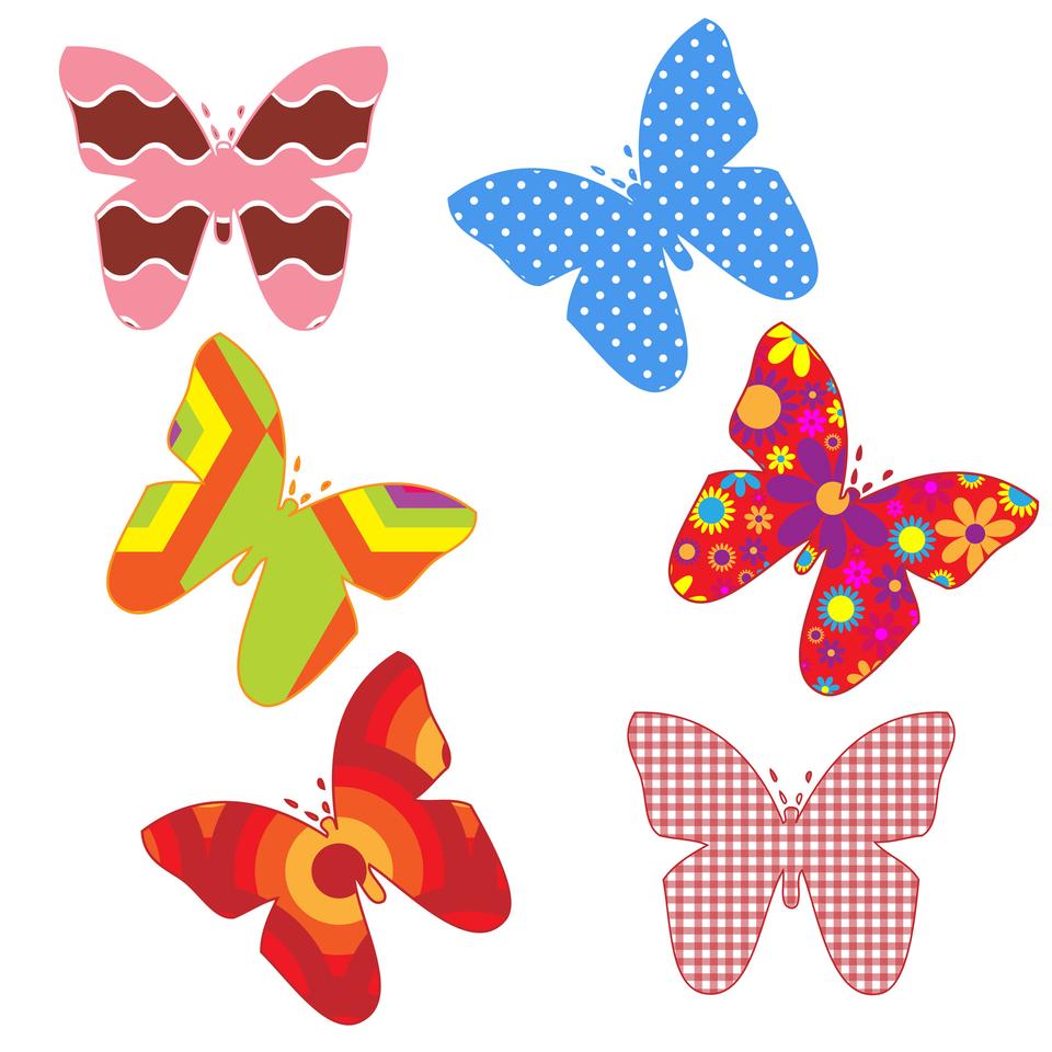 Free download high resolution image - free image free photo free stock image public domain picture  Colorful Butterflies Clipart