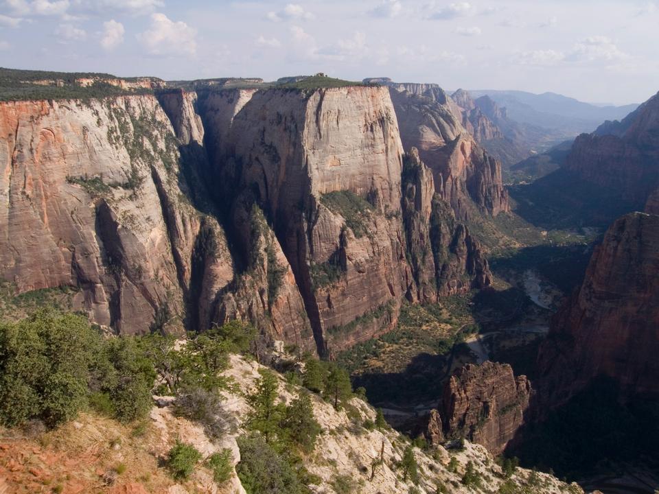 Free download high resolution image - free image free photo free stock image public domain picture  Great White Throne Zion National Park