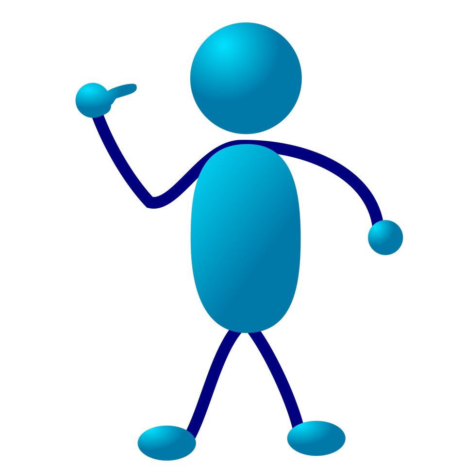 Free download high resolution image - free image free photo free stock image public domain picture  Illustration Of A Dancing Cartoon Blue Man