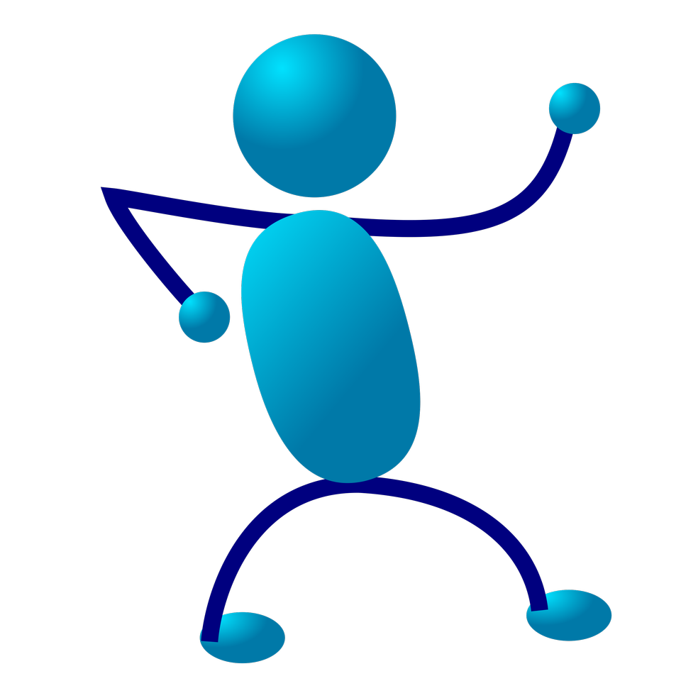 Free download high resolution image - free image free photo free stock image public domain picture  Illustration Of A Dancing Cartoon Blue Man