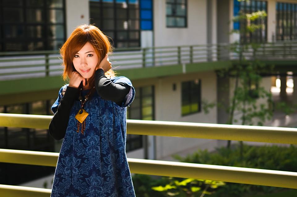 Free download high resolution image - free image free photo free stock image public domain picture  A Beautiful Japanese Girl Posing Against A Railing