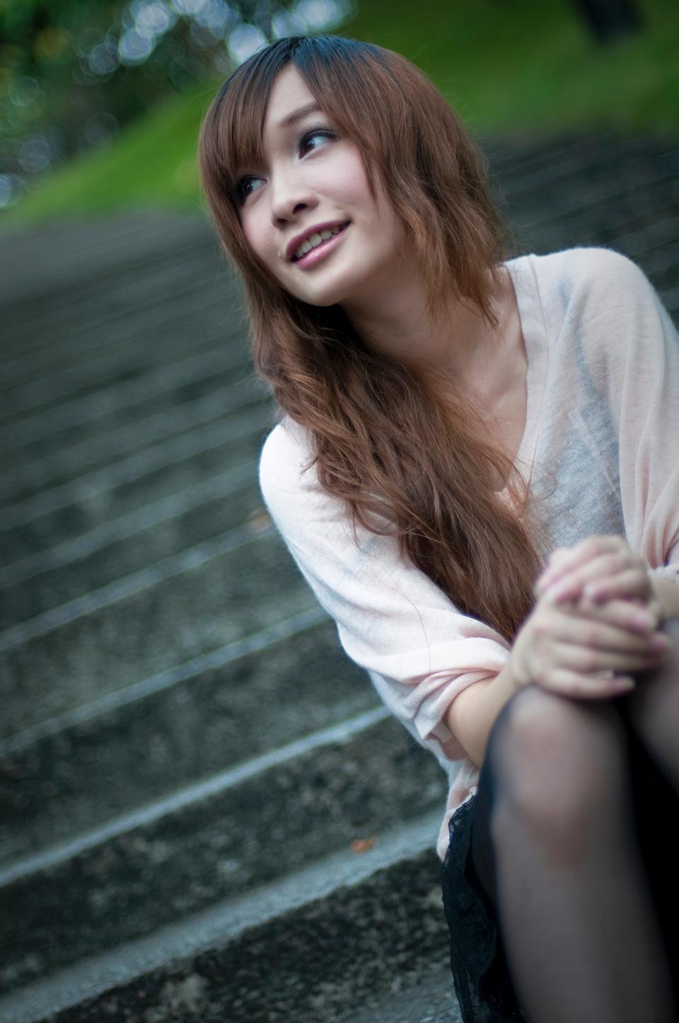 Free download high resolution image - free image free photo free stock image public domain picture  Cute Girl Sitting On Steps Outside