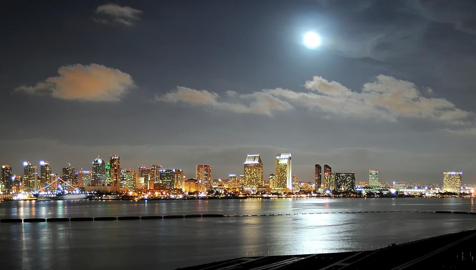 Free download high resolution image - free image free photo free stock image public domain picture  Night Cityscape San Diego California