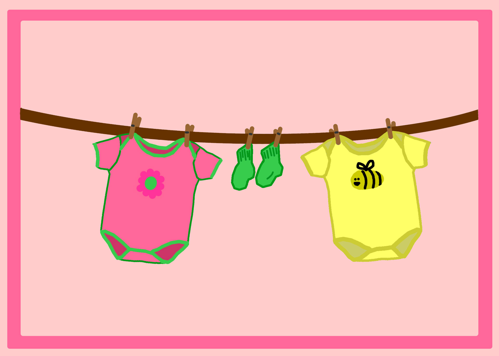 Free download high resolution image - free image free photo free stock image public domain picture -Baby Girls Clothes Line