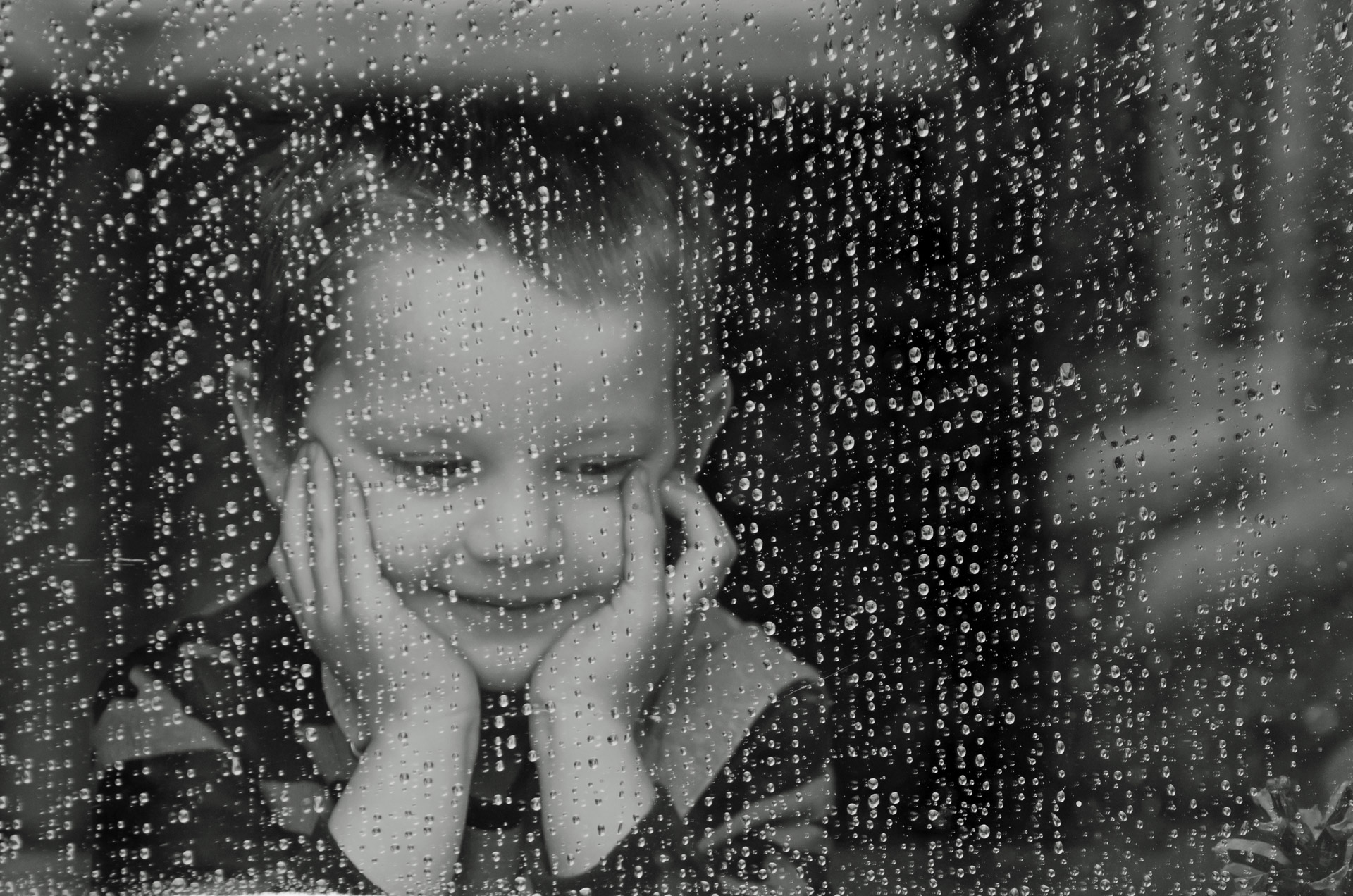 Free download high resolution image - free image free photo free stock image public domain picture -Child and Rain - Black and White