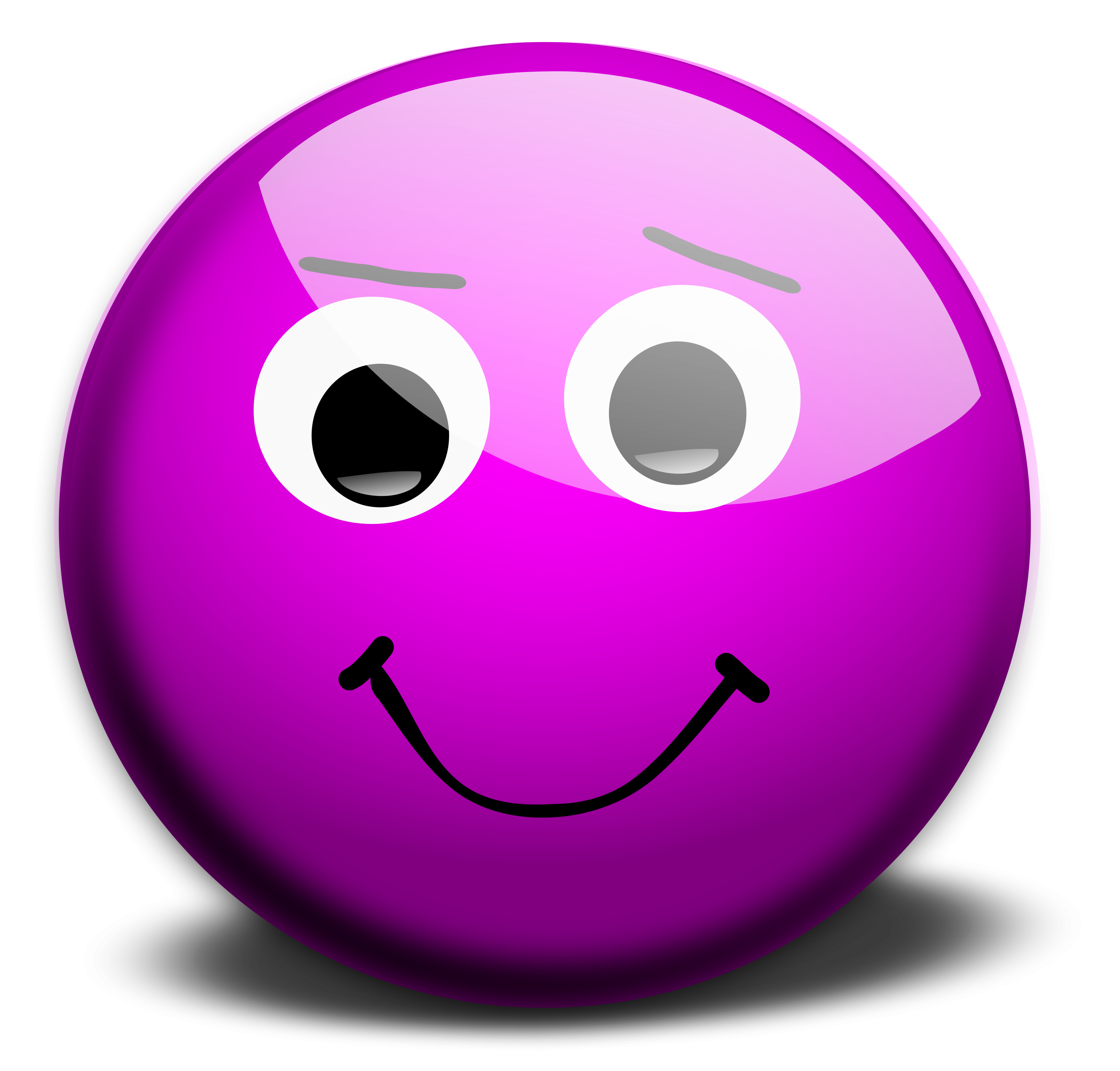 Free download high resolution image - free image free photo free stock image public domain picture -Illustration Of A Purple Smiley Face