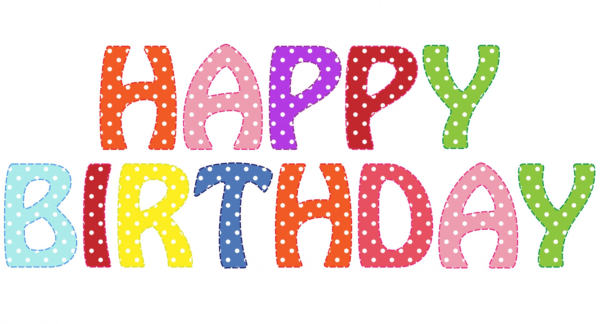 Free download high resolution image - free image free photo free stock image public domain picture -Happy Birthday Text Clipart