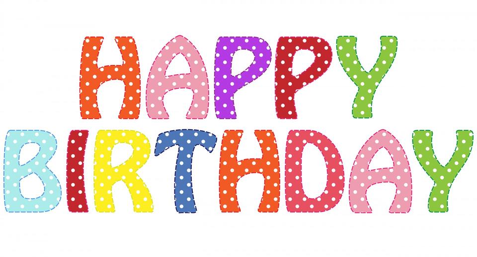 Free download high resolution image - free image free photo free stock image public domain picture  Happy Birthday Text Clipart