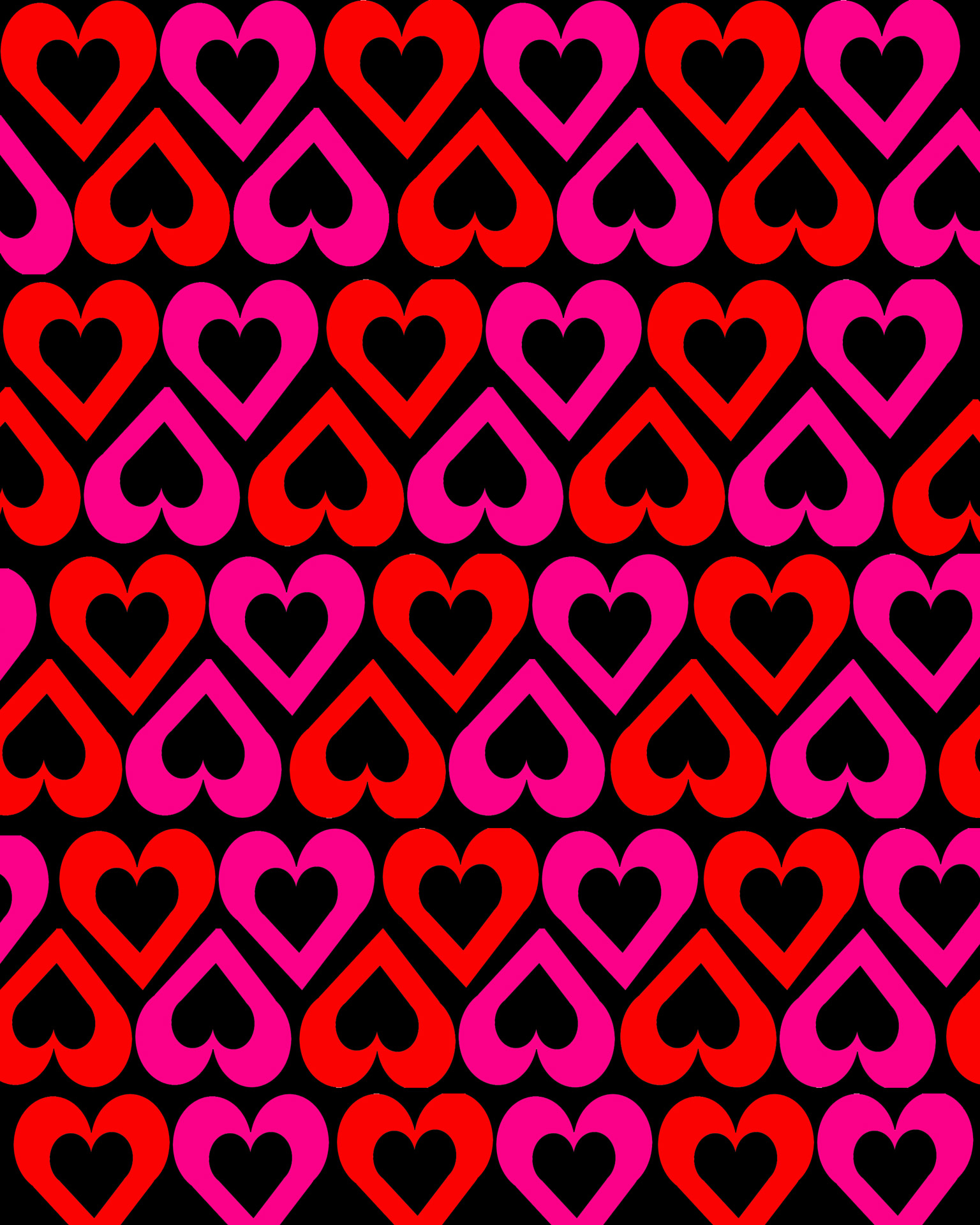 Free download high resolution image - free image free photo free stock image public domain picture -Open Hearts On Black Background