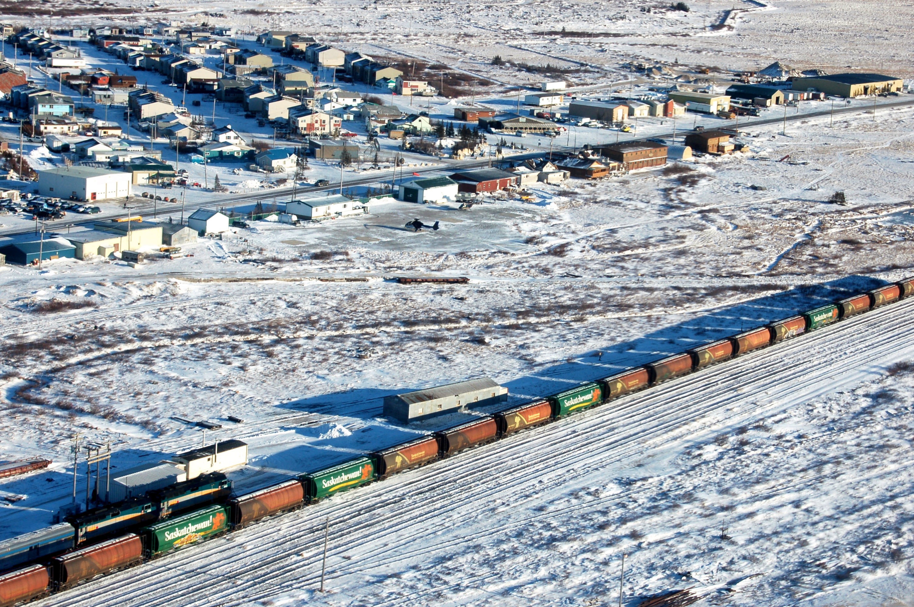 Free download high resolution image - free image free photo free stock image public domain picture -Snow-covered railroad Churchill Manitoba Canada