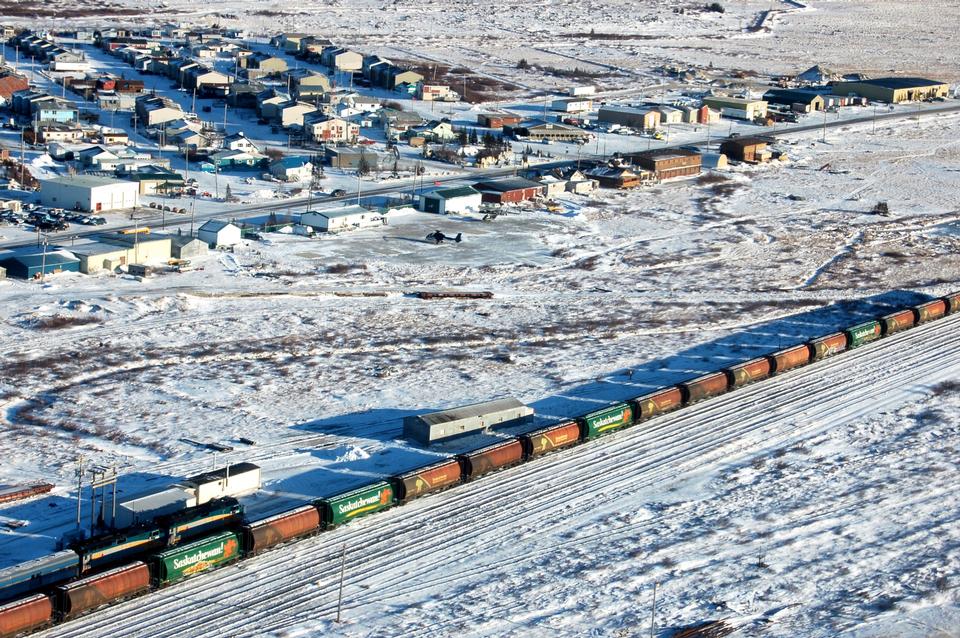 Free download high resolution image - free image free photo free stock image public domain picture  Snow-covered railroad Churchill Manitoba Canada