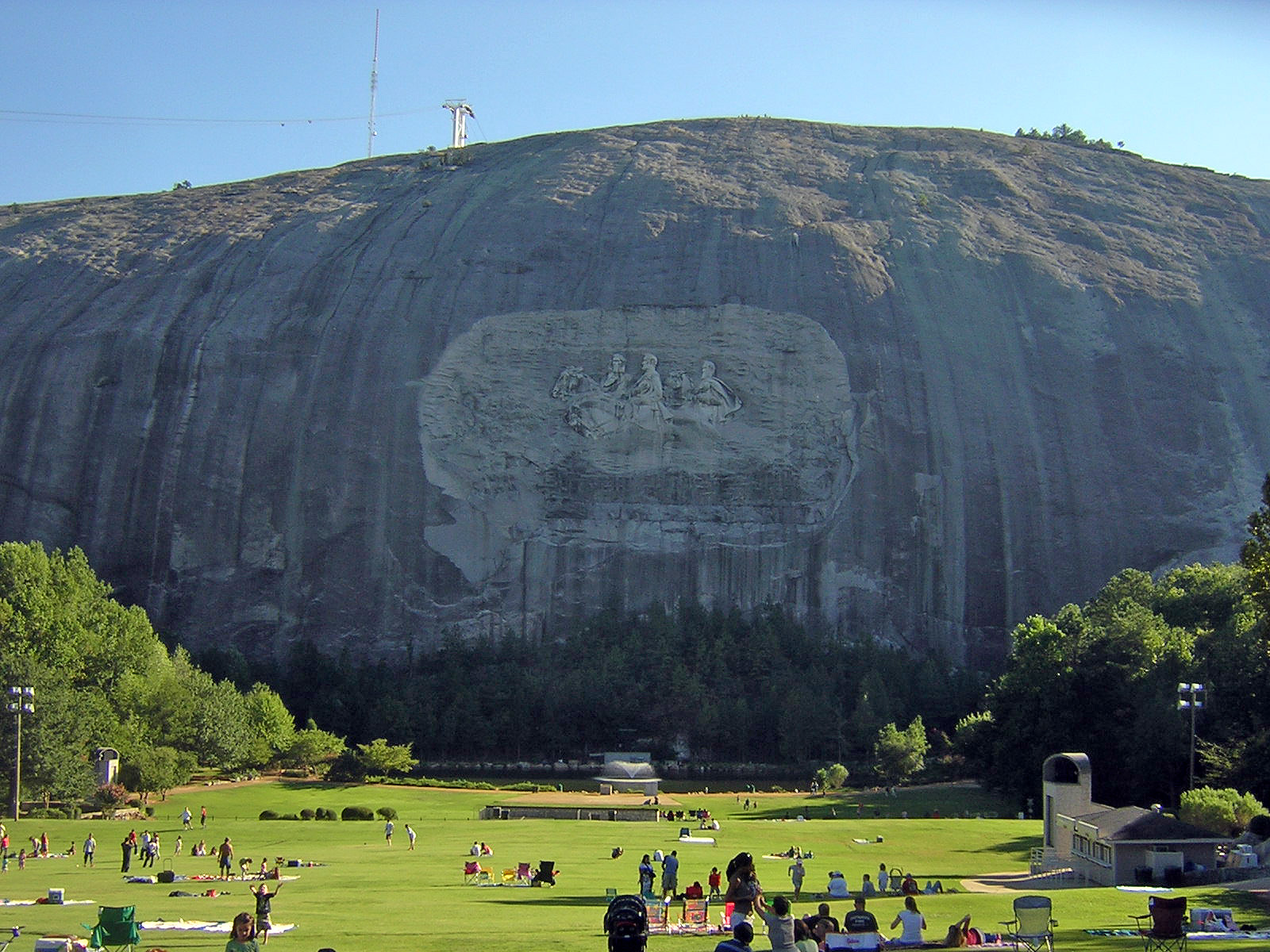 Free download high resolution image - free image free photo free stock image public domain picture -Stone mountain and carving with park visitors