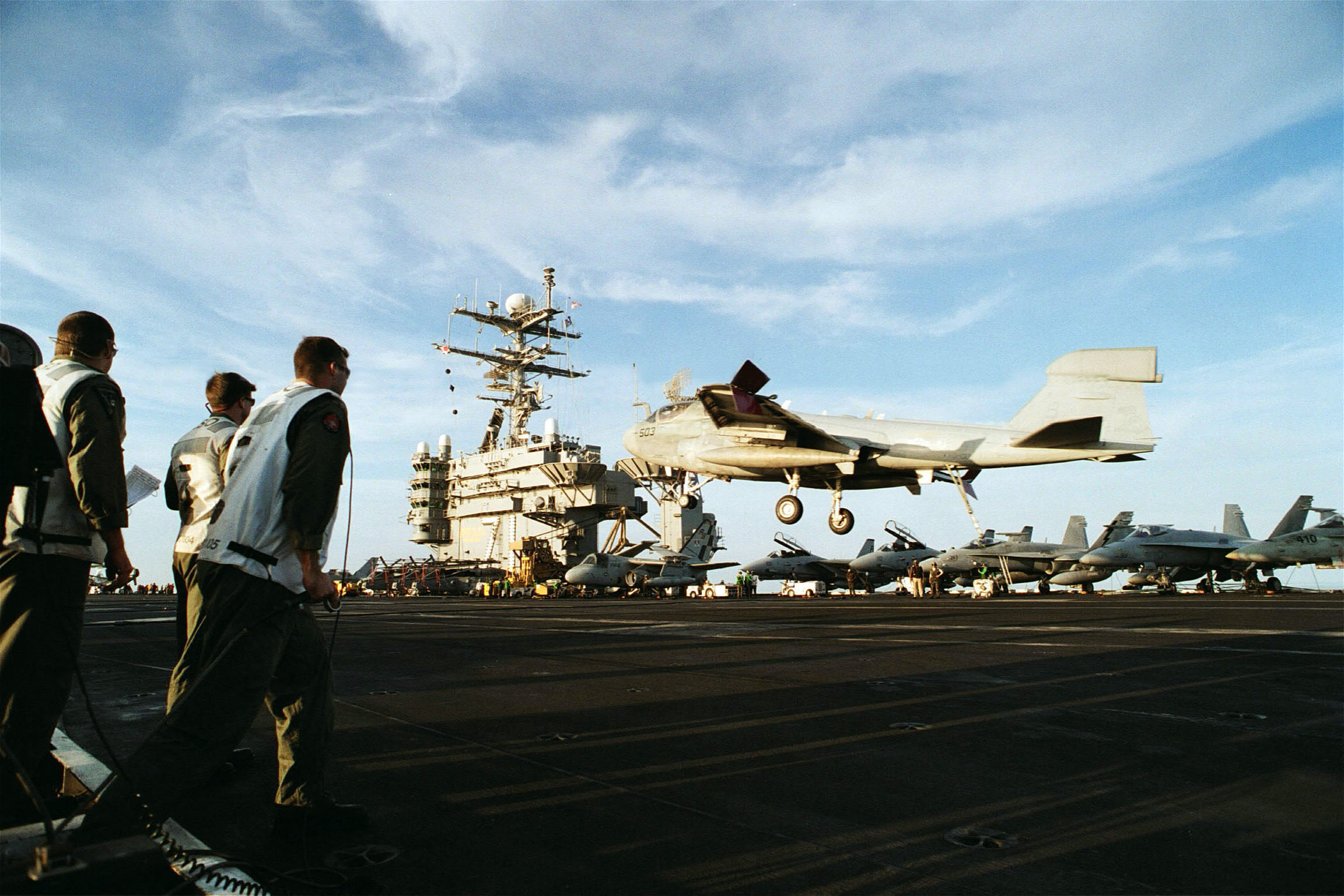 Free download high resolution image - free image free photo free stock image public domain picture -Landing Signal Officers USS Theodore Roosevelt