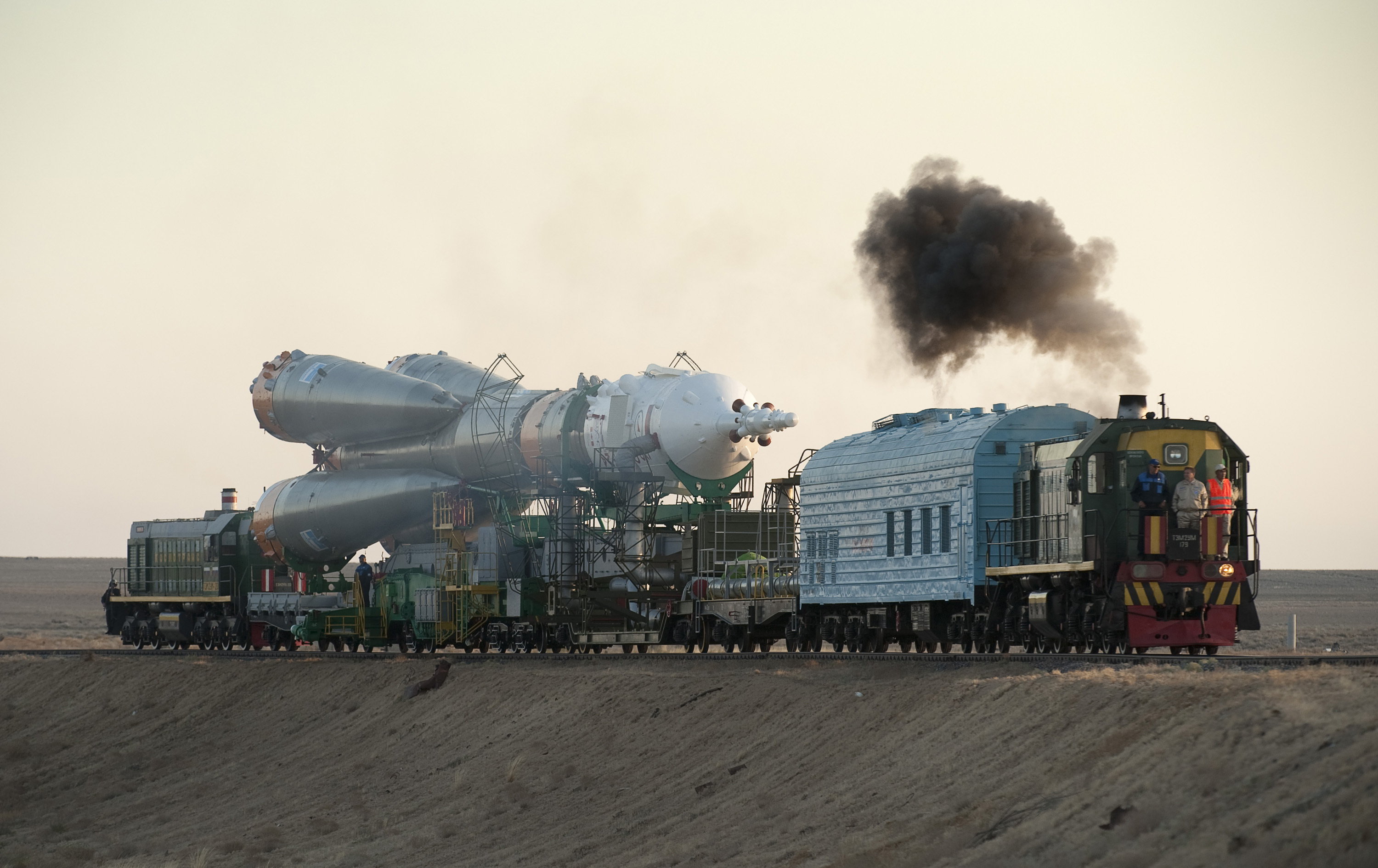 Free download high resolution image - free image free photo free stock image public domain picture -The Soyuz rocket is rolled out to the launch pad