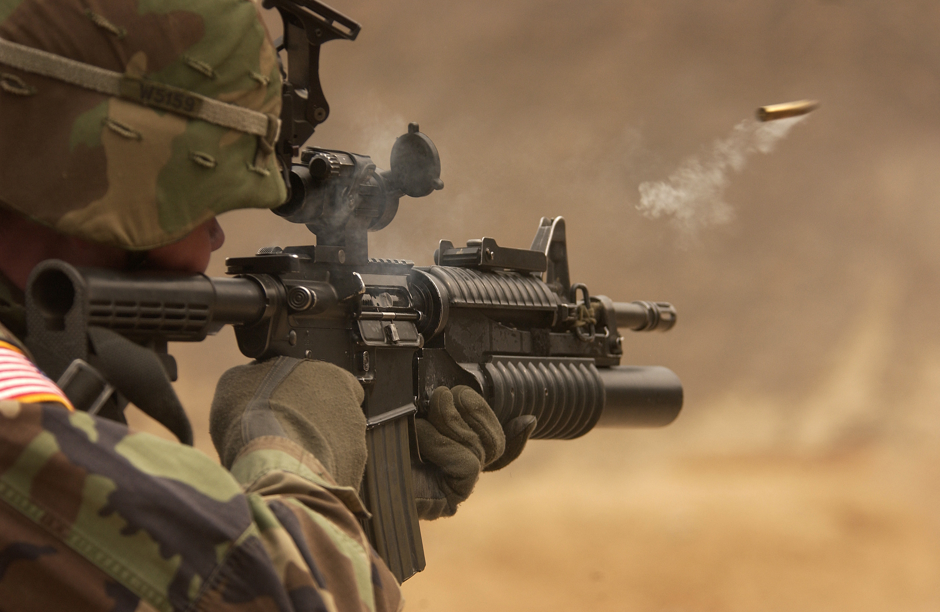 Free download high resolution image - free image free photo free stock image public domain picture -A shell casing flies out with a trail of smoke as U.S. Army