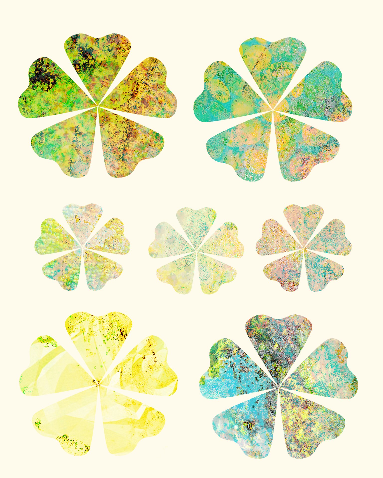 Free download high resolution image - free image free photo free stock image public domain picture -Textured Clovers