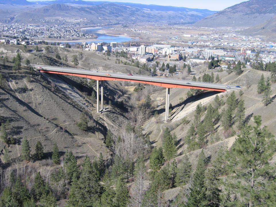 Free download high resolution image - free image free photo free stock image public domain picture  Kamloops, BC, Canada with Peterson Cr Bridge in Foreground