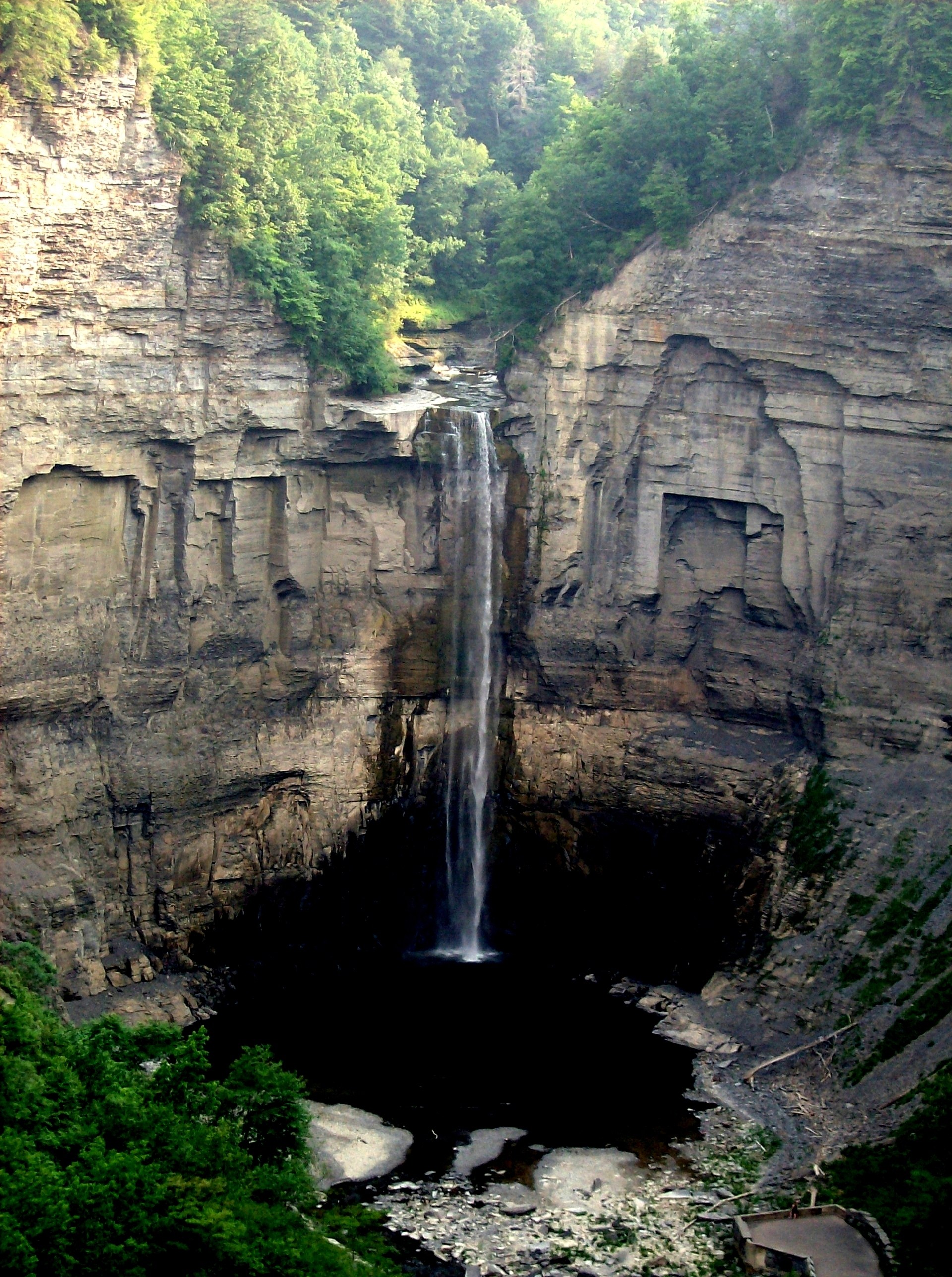 Free download high resolution image - free image free photo free stock image public domain picture -Magnificent waterfall dropping over shale cliffs