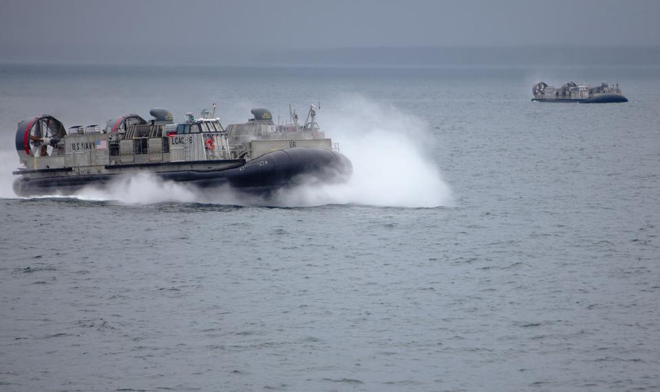 Free download high resolution image - free image free photo free stock image public domain picture  US Navy hovercraft carries vehicles and Marines