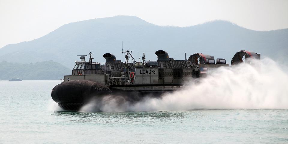 Free download high resolution image - free image free photo free stock image public domain picture  US Navy hovercraft carries vehicles and Marines