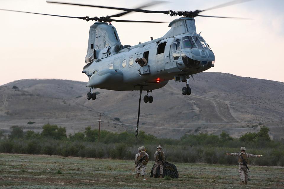 Free download high resolution image - free image free photo free stock image public domain picture  Cargo to the bottom of a CH-46 Sea Knight