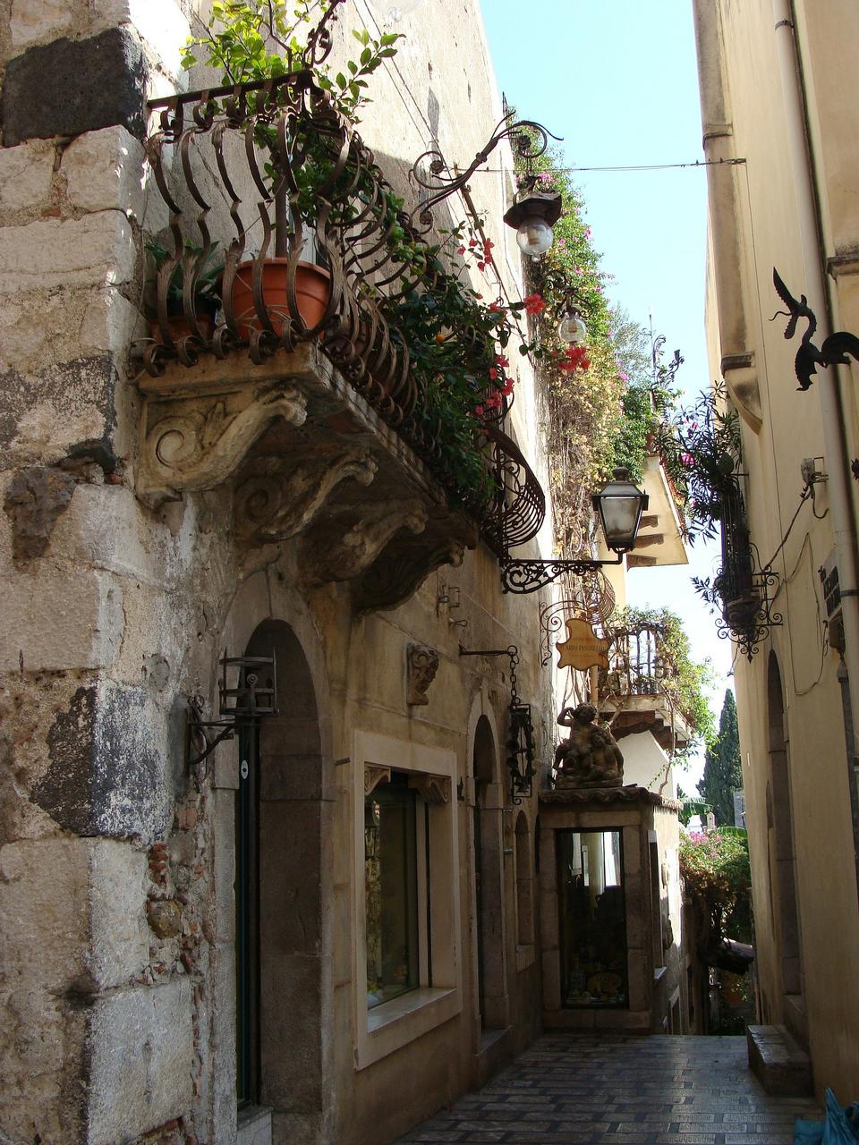 Free download high resolution image - free image free photo free stock image public domain picture  Sicily Taormina Italy Balcony