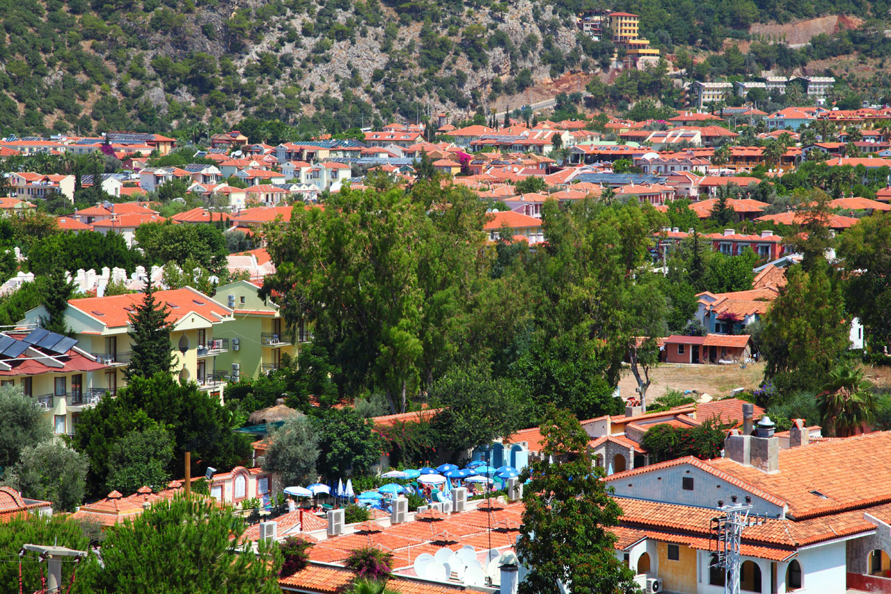 Free download high resolution image - free image free photo free stock image public domain picture -Red roofs with plenty of solar panels in Oludeniz town