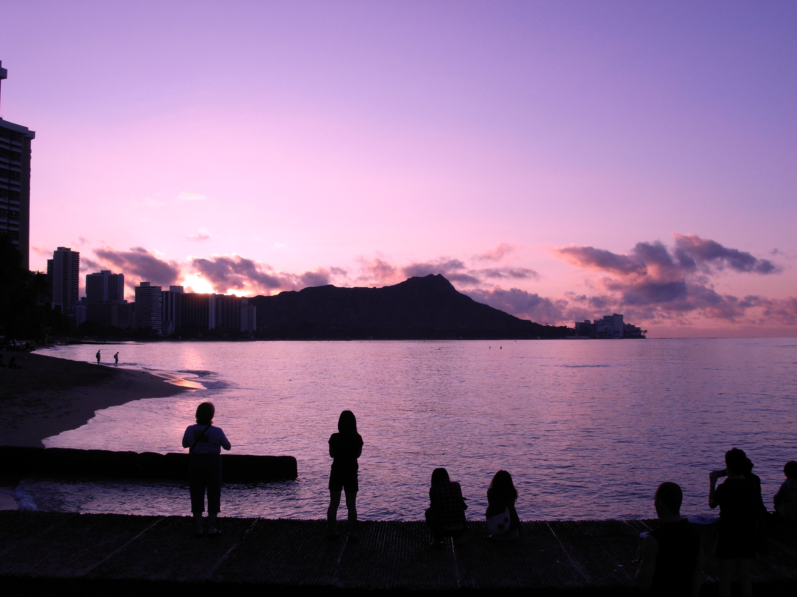 Free download high resolution image - free image free photo free stock image public domain picture -Diamondhead at sunrise Waikiki Hawaii