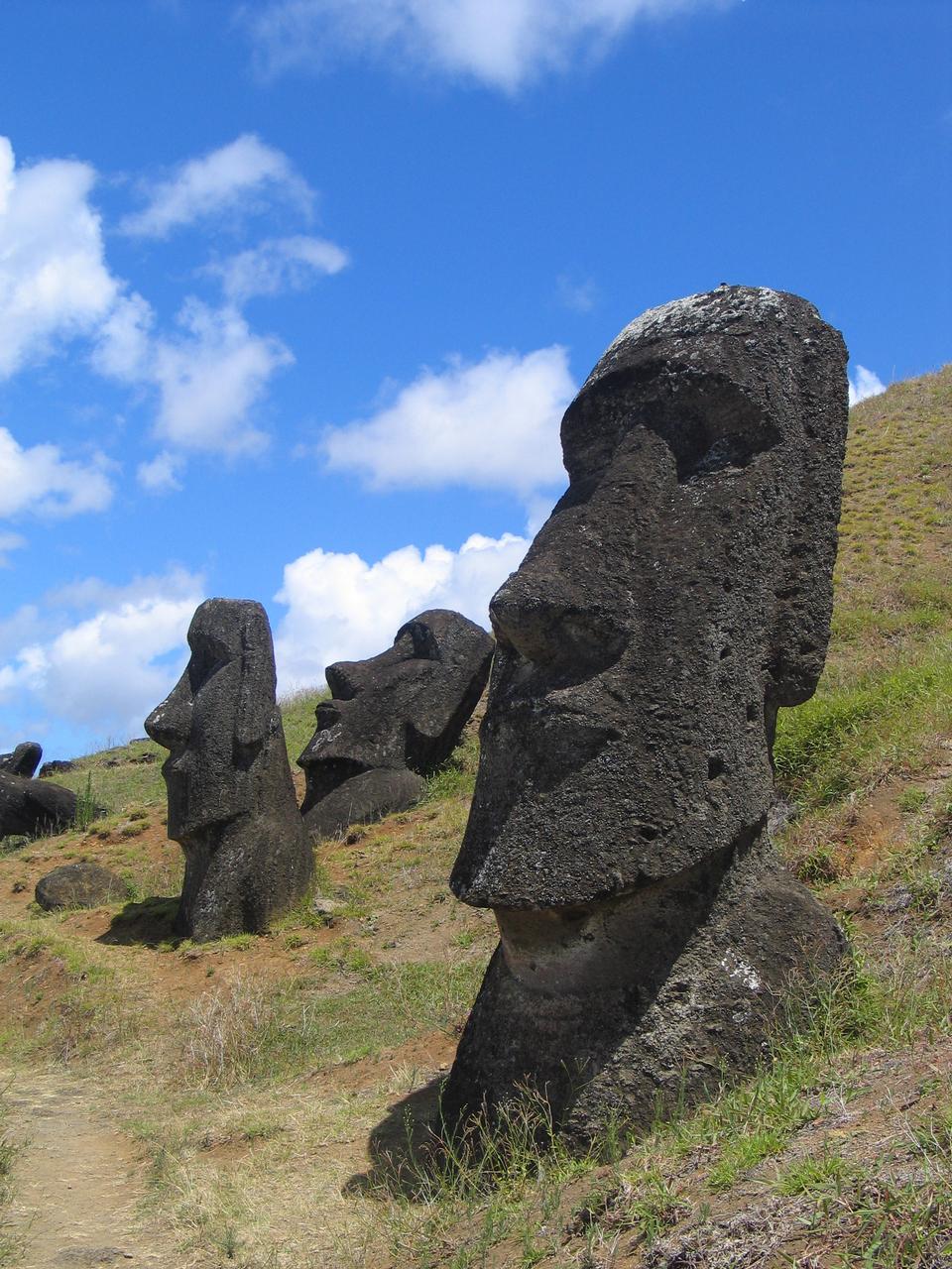 Free download high resolution image - free image free photo free stock image public domain picture  Moai at Rano Raraku, Easter Island