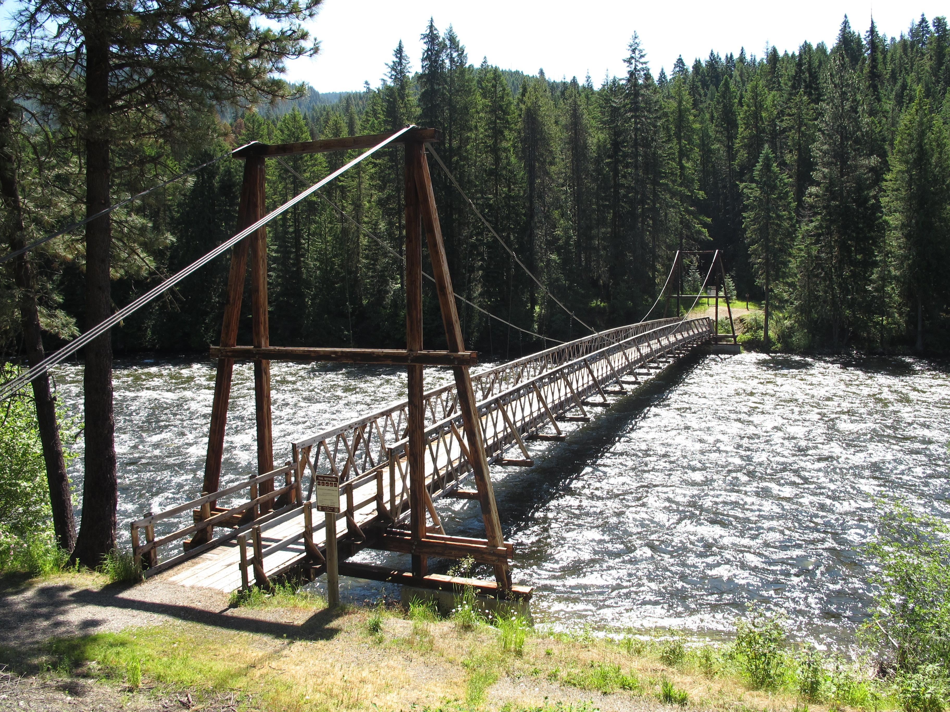 Free download high resolution image - free image free photo free stock image public domain picture -The Mocus Point suspension foot bridge Idaho