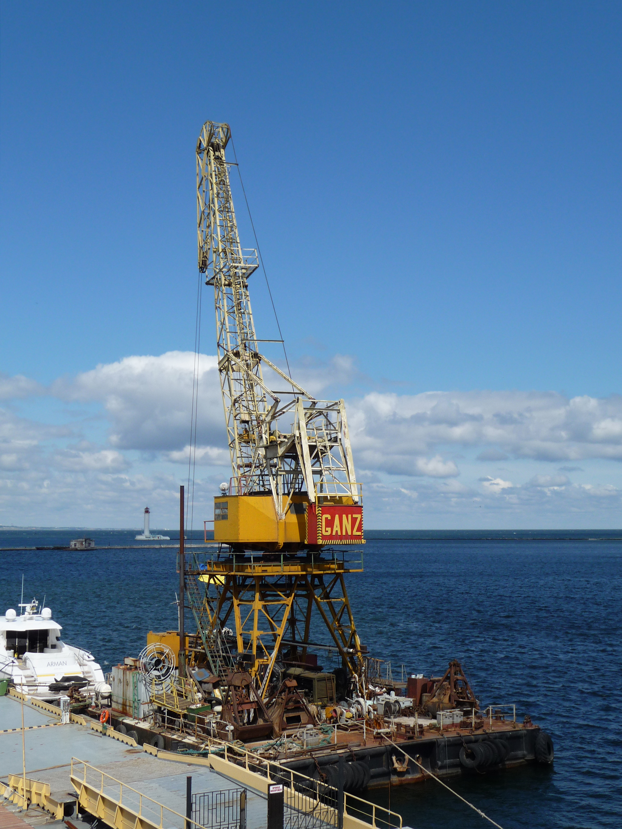 Free download high resolution image - free image free photo free stock image public domain picture -Floating port crane in Odessa