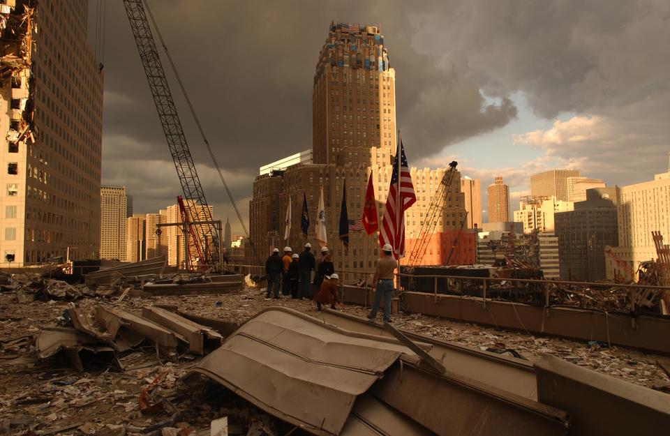 Free download high resolution image - free image free photo free stock image public domain picture  Debris on surrounding roofs at the site of the World Trade Center