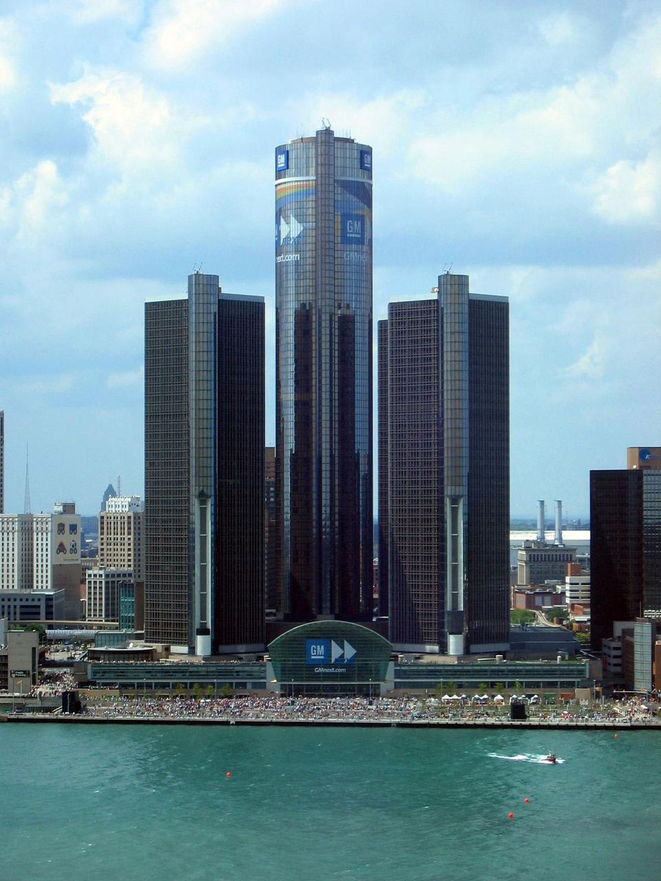 Free download high resolution image - free image free photo free stock image public domain picture  GM World Headquarters, Detroit, Michigan