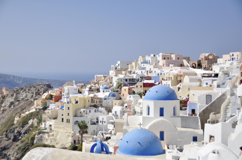 Free download high resolution image - free image free photo free stock image public domain picture  White architecture of Oia village on Santorini island, Greece