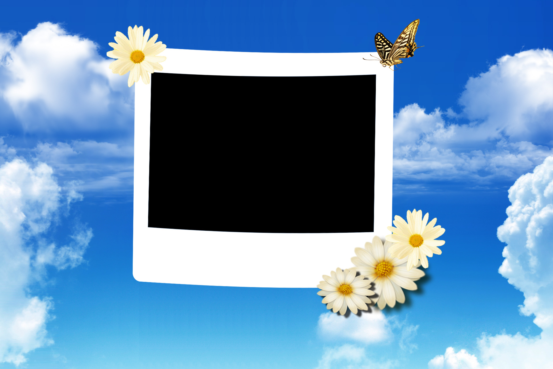 Free download high resolution image - free image free photo free stock image public domain picture -Photo frame on sky background