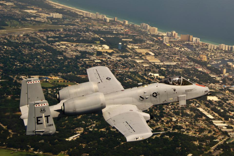 Free download high resolution image - free image free photo free stock image public domain picture  An A-10C Thunderbolt II flies over Florida’s Gulf Coast