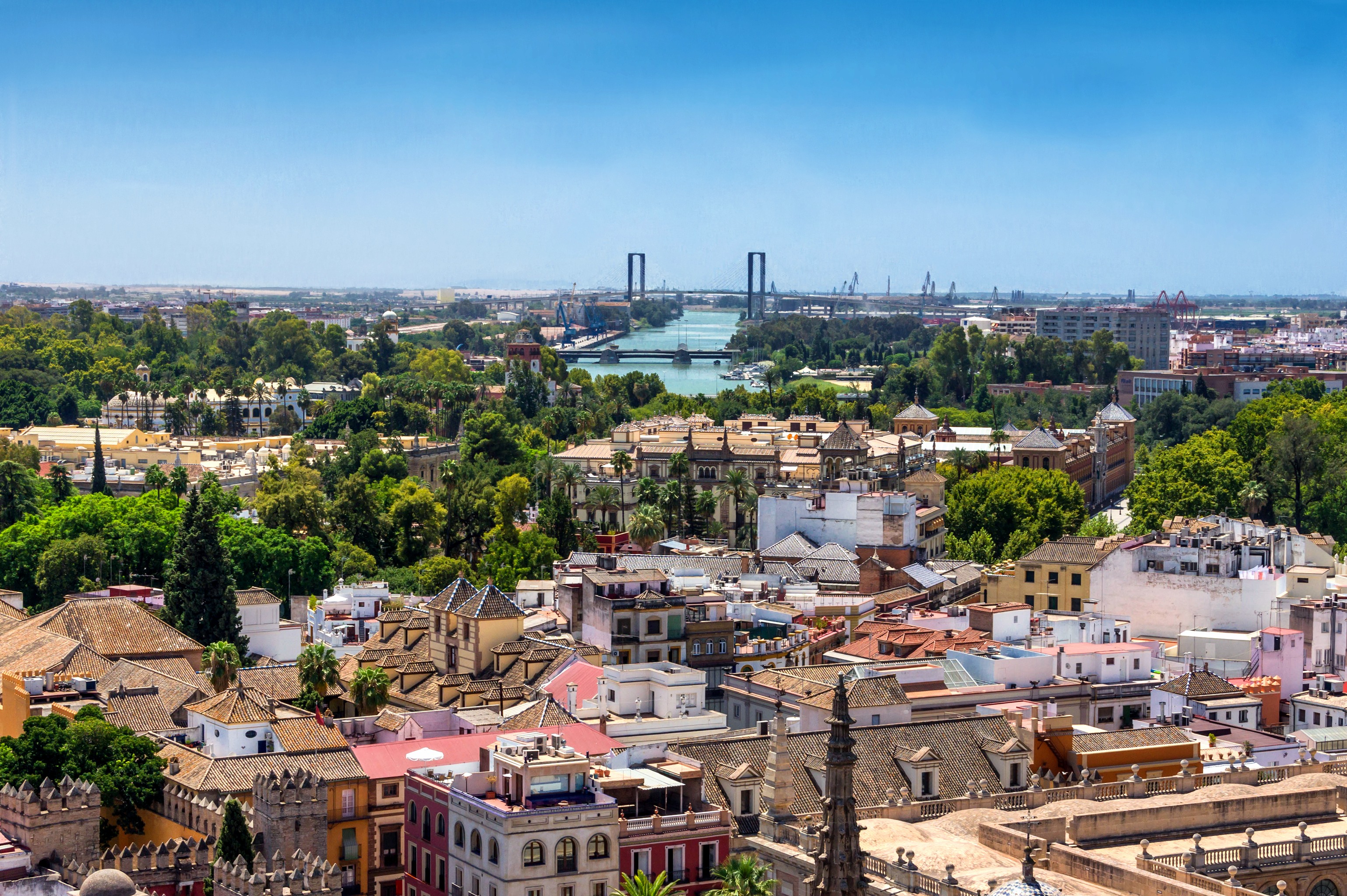 Free download high resolution image - free image free photo free stock image public domain picture -Skyline of Seville from the top of the Giralda