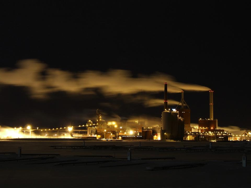 Free download high resolution image - free image free photo free stock image public domain picture  A night of Stora Enso Pulp and Paper Mill in Oulu, Finlan