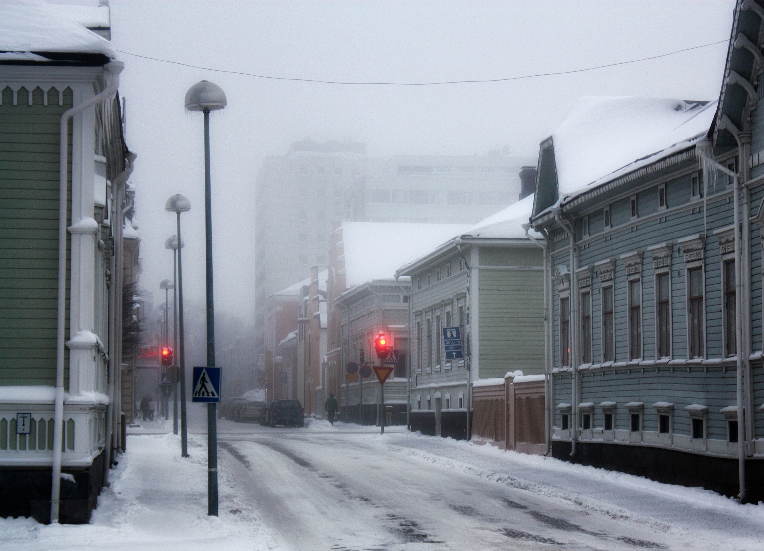 Free download high resolution image - free image free photo free stock image public domain picture -Night town in winter Oulu Finland