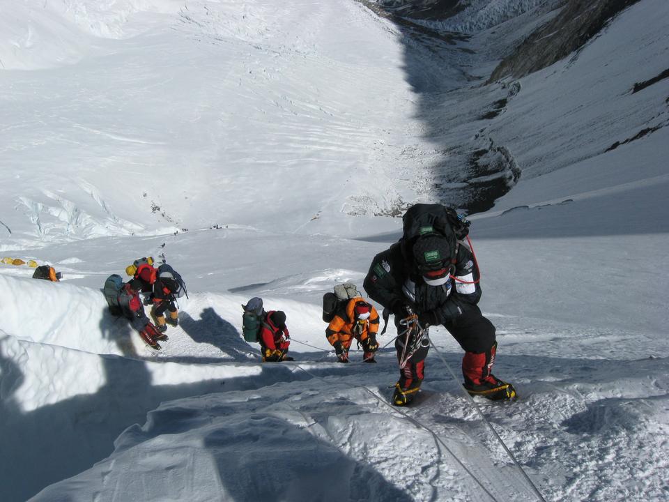 Free download high resolution image - free image free photo free stock image public domain picture  Climbing Imja Tse in Nepal Himalaya