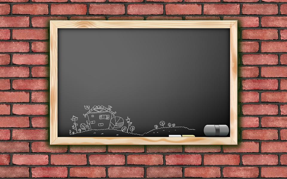 Free download high resolution image - free image free photo free stock image public domain picture  Drawing of house on blackboard