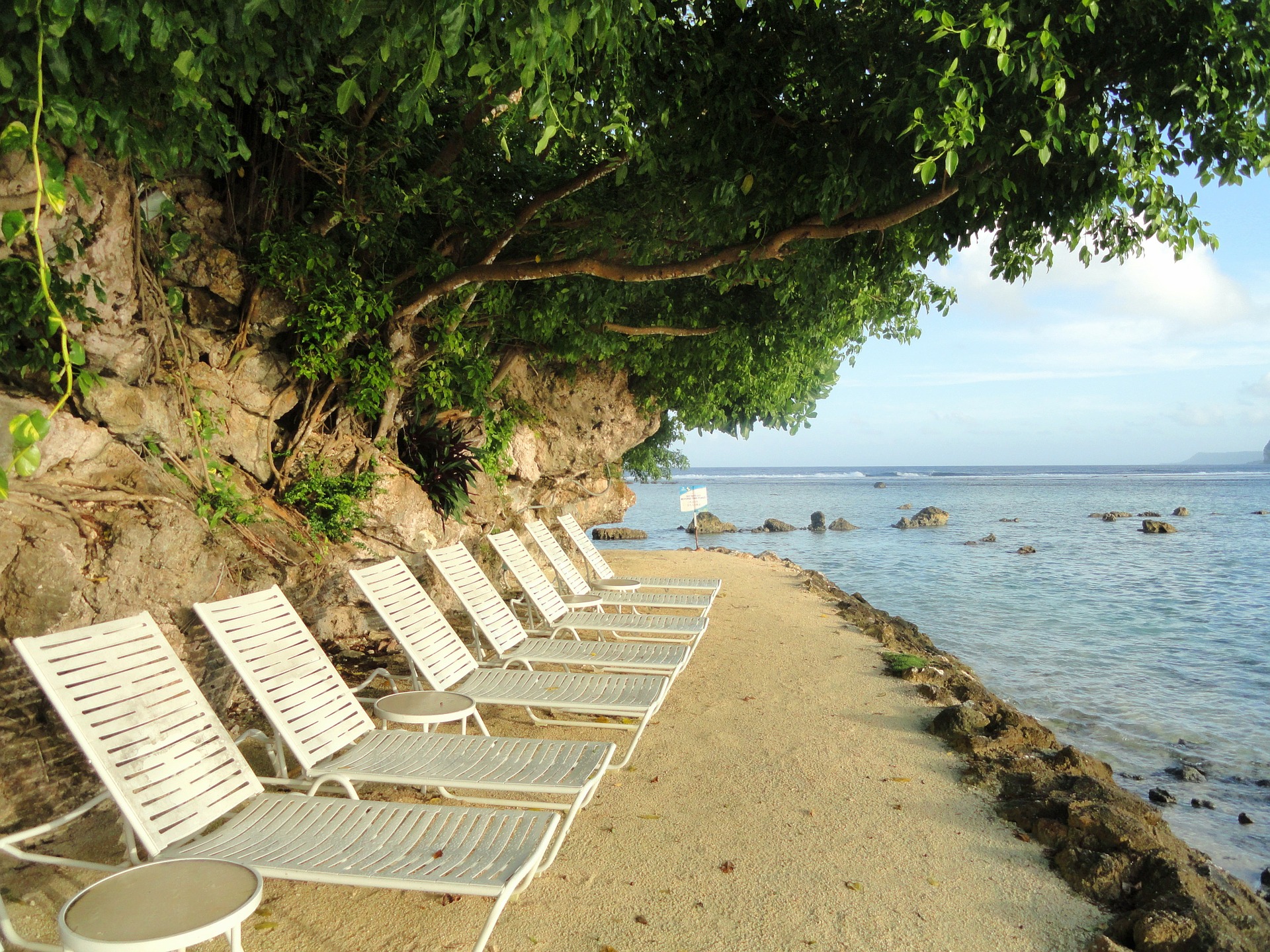 Free download high resolution image - free image free photo free stock image public domain picture -Beach Lounges in Guam